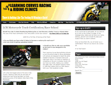 Tablet Screenshot of learningcurves.info